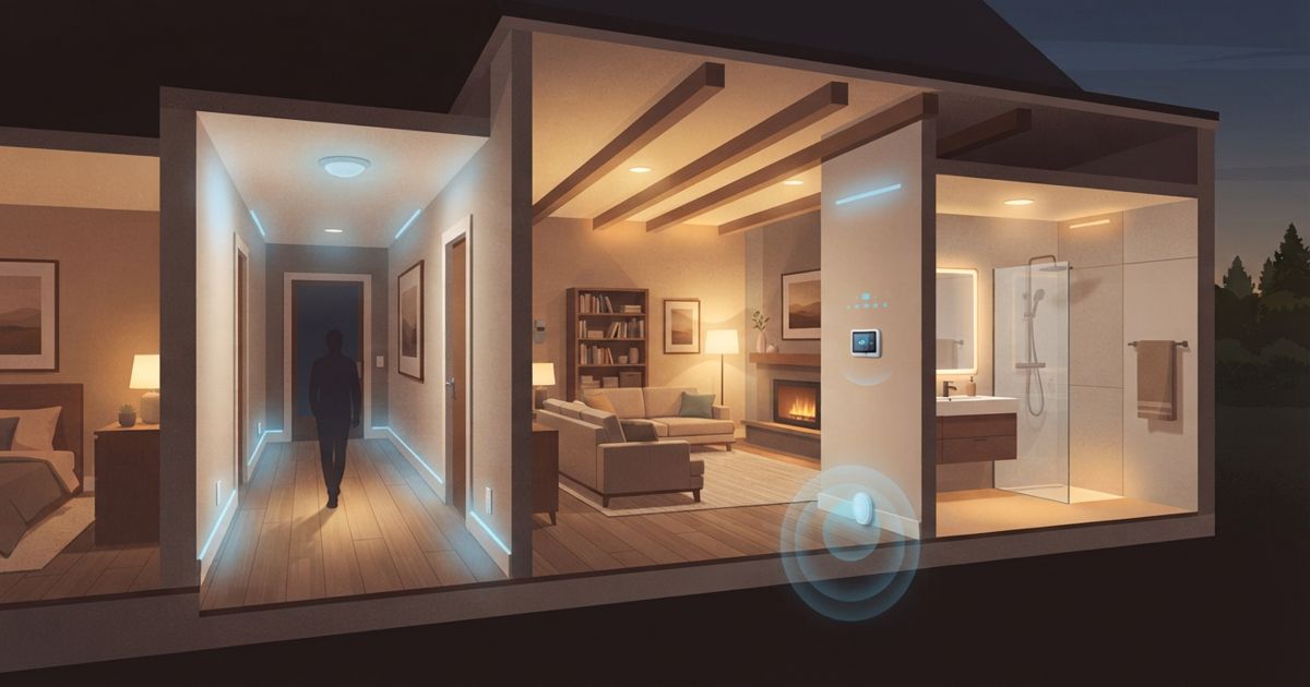 Best Uses for Motion, Presence, and Contact Sensors by Room