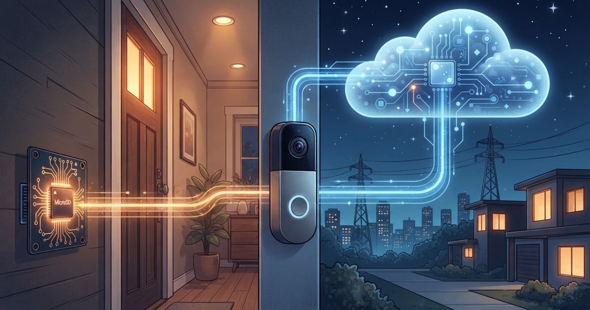 Local Storage vs Cloud Storage for Smart Cameras and Doorbells