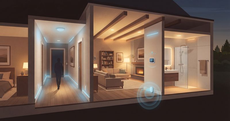 Best Uses for Motion, Presence, and Contact Sensors by Room