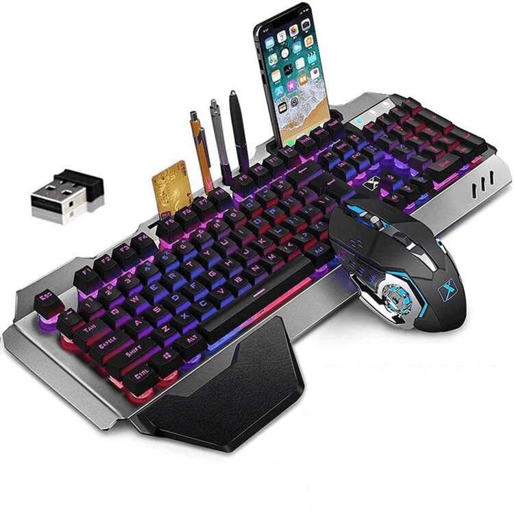 Wireless Keyboard and Mouse: