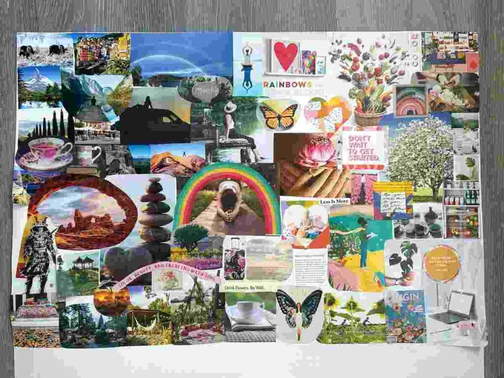 Visualizations and Vision Boards: