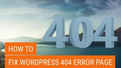 Fixing 404 Errors in WordPress