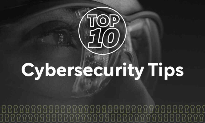 Top 10 Data Security Tips